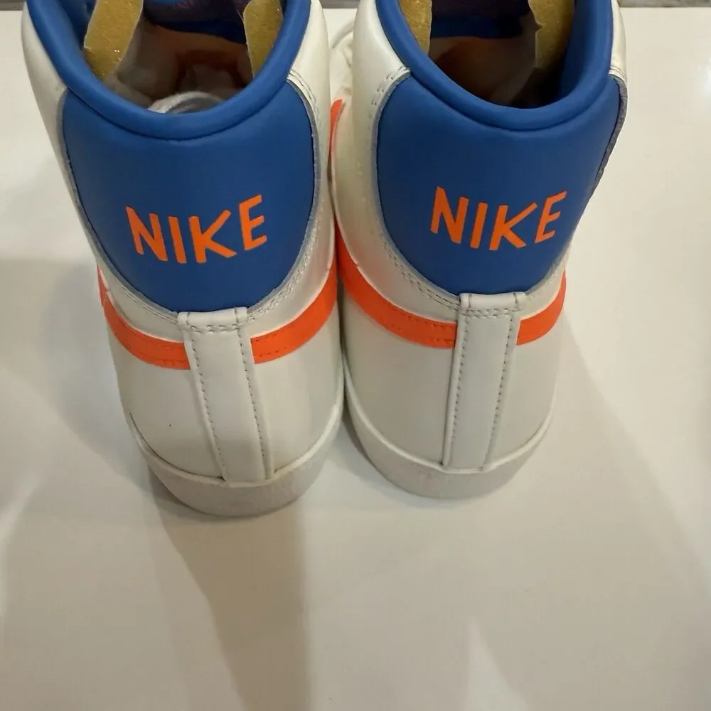 Nike Blazer Mid '77 Sail Total Orange DQ4692-100 Women's Size 9 New With Box - Picture 6 of 9